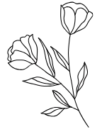 Logo représentant des fleurs